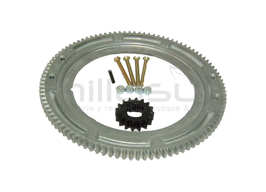 Corona Dentada (Volante Motor) FEBI-Bilstein 01452 - Para Mercedes-Benz T2/LN1 709 D (1986-1994), 125 Dientes